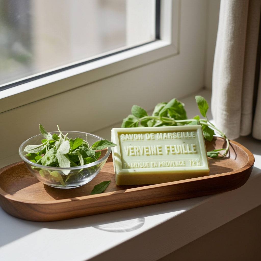 Sapone Esfoliante Verbena foglie